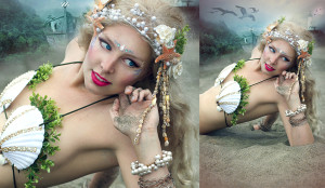 mermaid - photo malipulation
