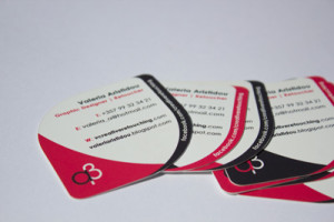 graphic design business cards - vacreative
