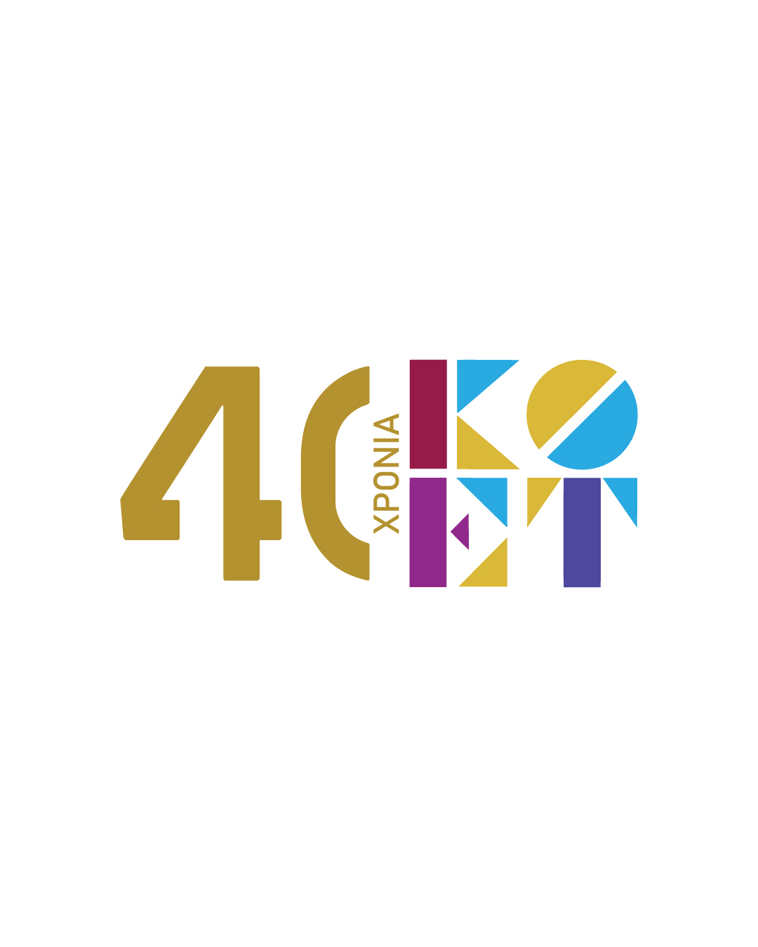 KOET 40 YEARS LOGO